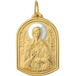 85782с Св.Матрона Подвеска (Ag 925)