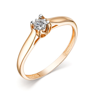 22-15119-100-19БР Кольцо (Au 585)