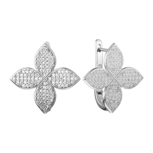 22С145042-цирк Серьги (Ag 925)