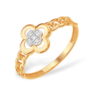 К13216197-17.5 Кольцо (Au 585)