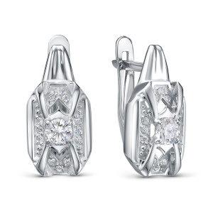 Серьги из серебра
