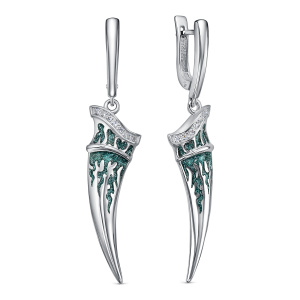 Серьги из серебра