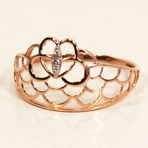 К-70060200-16 Кольцо (Au 585)