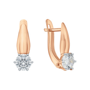 2139861010-фиа Серьги (Au 585)