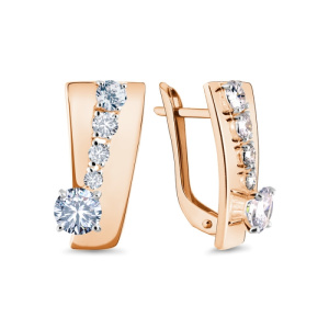 022408-с2,48фиа Серьги (Au 585)