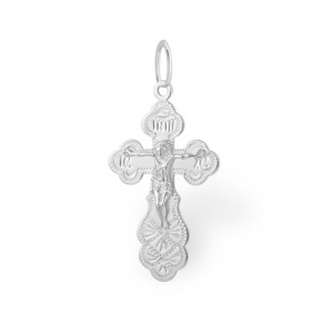 1300512047-крест8 Подвеска (Ag 925)