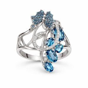 7,97-41-01-2221-А76брХИТ-т-БК17,5 Кольцо (Au 585)