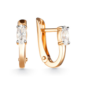 022980-с1,17фиа Серьги (Au 585)