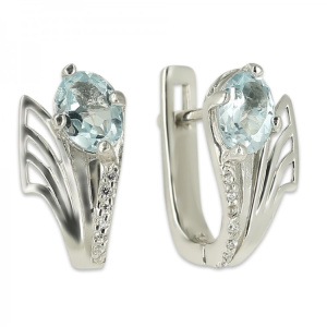 82 СИ-EEBSM00109 Серьги (Ag 925)