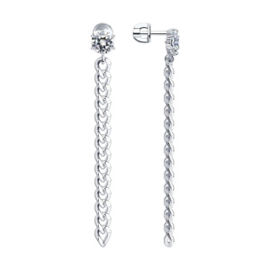 Серьги из серебра