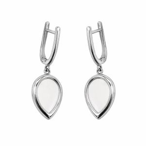 Серьги из серебра