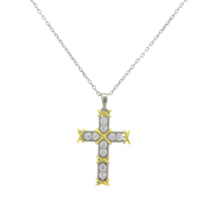 SN29658-BM-колье40-45 Цепь (Ag 925)