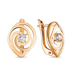 022191 Серьги (Au 585)