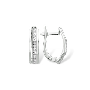 Серьги из серебра
