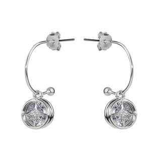 Серьги из серебра