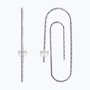Серьги из серебра