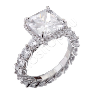 22К138238-19 Кольцо (Ag 925)