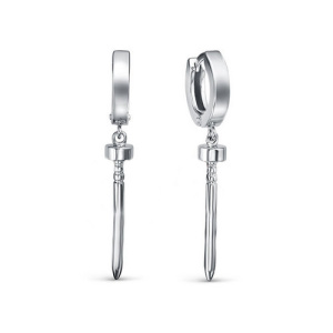 23100001284-б вс Серьги (Ag 925)