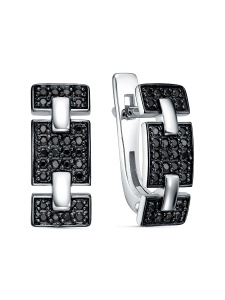 2-04-492-11р Серьги (Ag 925)