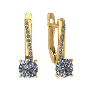 2181331010 Серьги (Au 585)