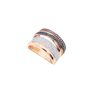 Лоск-К615-51010213-18,5 Кольцо (Au 585)