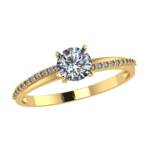 1181331010-17.5 Кольцо (Au 585)