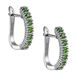 Fab306Ew-2154C Серьги (Ag 925)