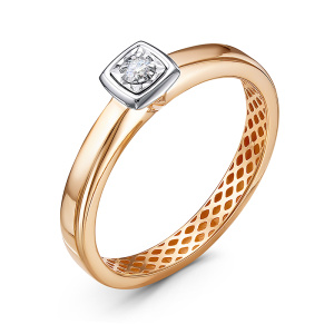 д1101471р-21 Кольцо (Au 585)