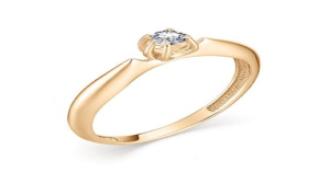 13-12798-100-18-1А Кольцо (Au 585)