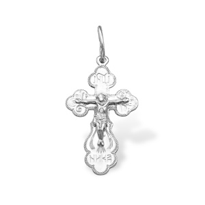 1300512028-крест2 Подвеска (Ag 925)