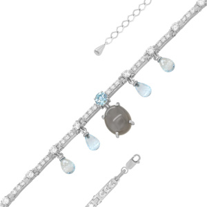 бр-14-577-8700-16-21 Браслет (Ag 925)