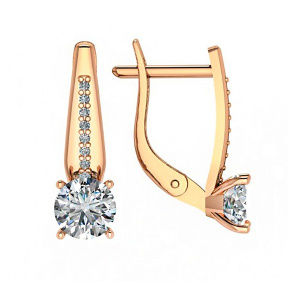 сер-2180251010-e Серьги (Au 585)