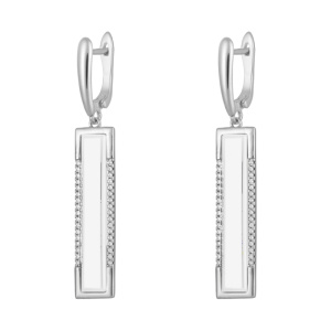 арт.TC-E00984-W-W-X-X-W Серьги (Ag 925)