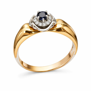 20-брил0108383-78545 Кольцо (Au 585)