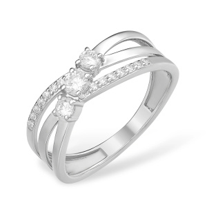 К-10100110106-17,5 Кольцо (Ag 925)