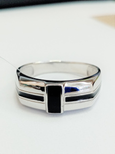 Печатс040280-21,5 Кольцо (Ag 925)