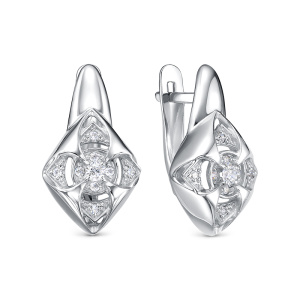 Серьги из серебра
