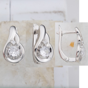 Серьги из серебра