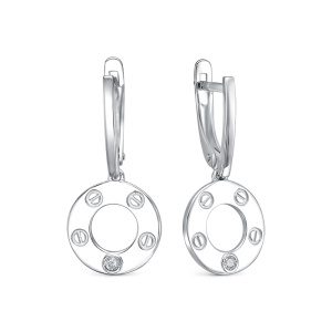Серьги из серебра