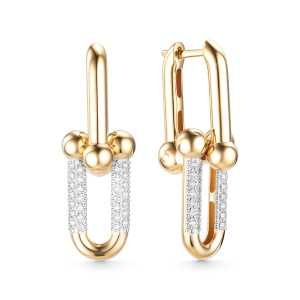 С5526 Серьги (Au 585)