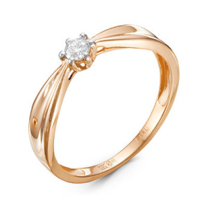 19-5-2071-103-1К-БР16 Кольцо (Au 585)