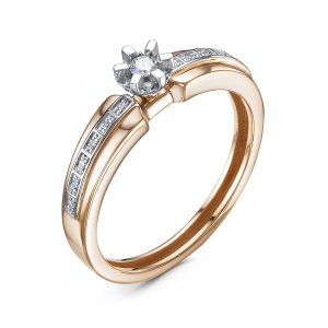 14-БР110046и-16 Кольцо (Au 585)