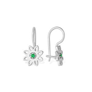 дет пет 1210016872-502 Серьги (Ag 925)