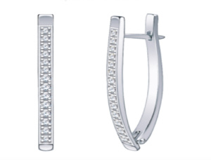 б2321 Серьги (Au 585)