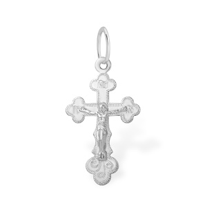 1300512037-крест3 Подвеска (Ag 925)