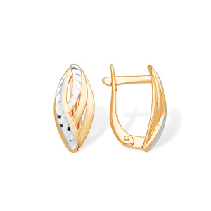 С12013556б-к Серьги (Au 585)