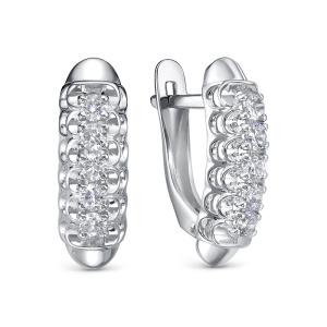 Серьги из серебра