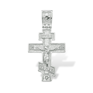 13000112766-крест3,16 Подвеска (Ag 925)
