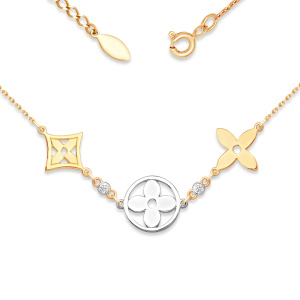 П13217534-40колье Цепь (Au 585)