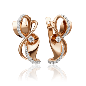 02-4331-00-401-1110-24 Серьги (Au 585)